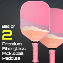 DinkReady Complete Pickleball Set — 2 Paddles, 4 Balls & Carry Bag