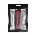 Pickleball Paddle Edge Guard — TPU Border Protector (Black / Crimson)
