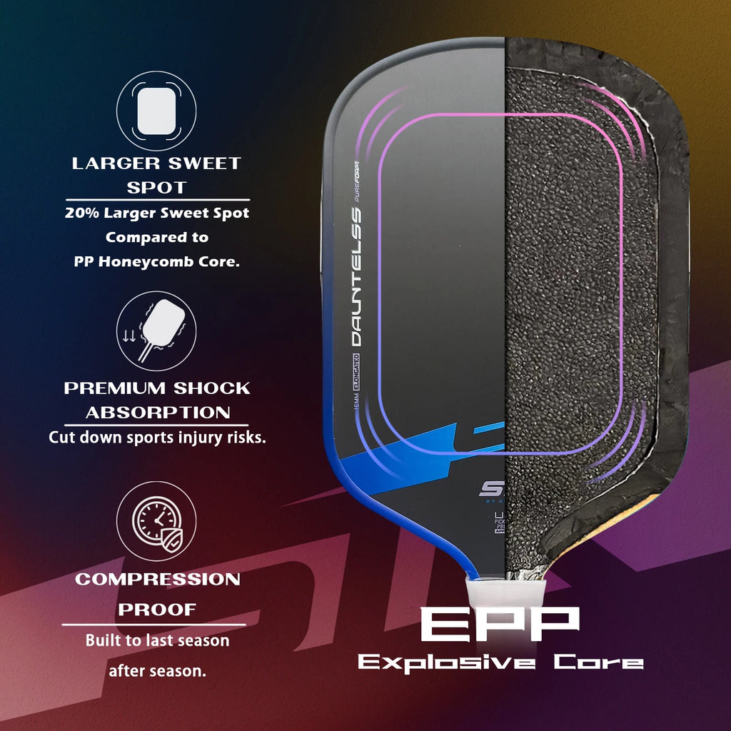 DinkPro T700 Carbon Fibre Pickleball Paddle — USAPA Approved