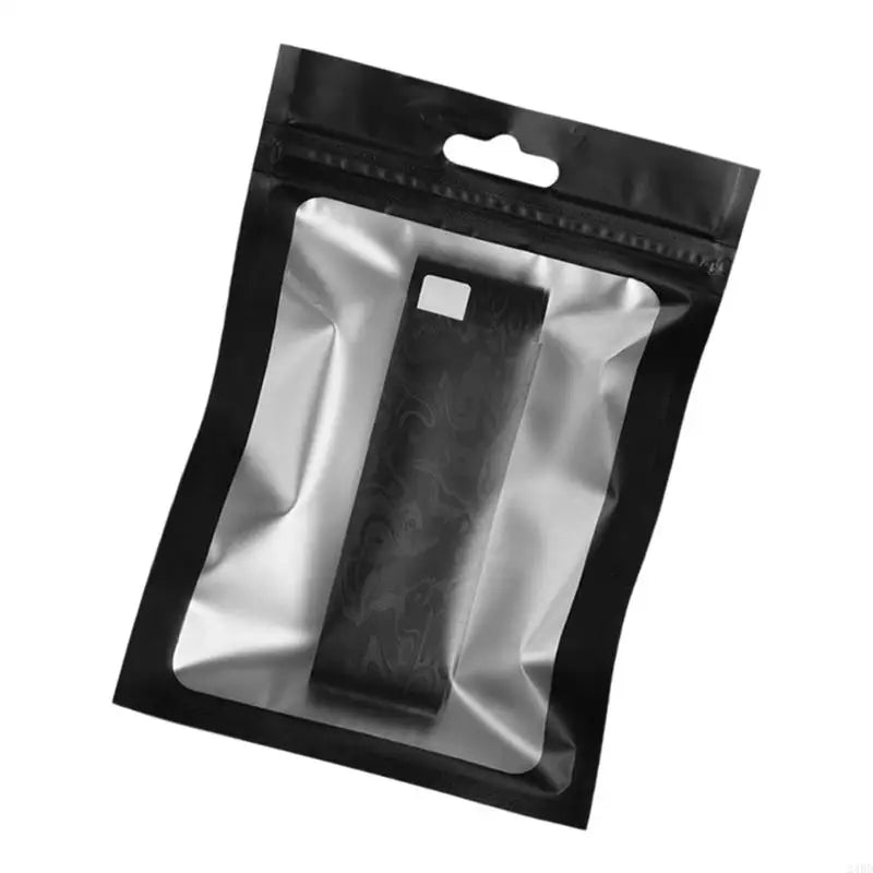 Pickleball Paddle Edge Guard — TPU Border Protector (Black / Crimson)