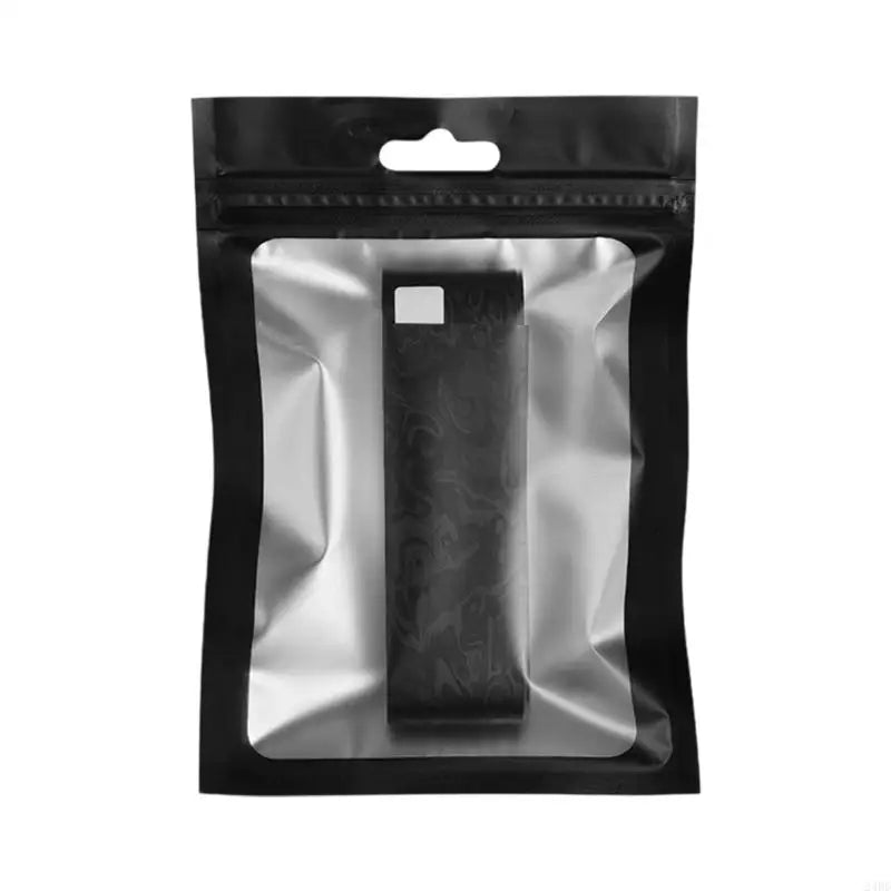 Pickleball Paddle Edge Guard — TPU Border Protector (Black / Crimson)